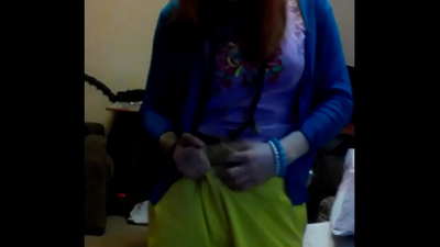 Մաստուրբացիայի տեսահոլովակ կարմրահեր Լայթ Փերիի կողմից